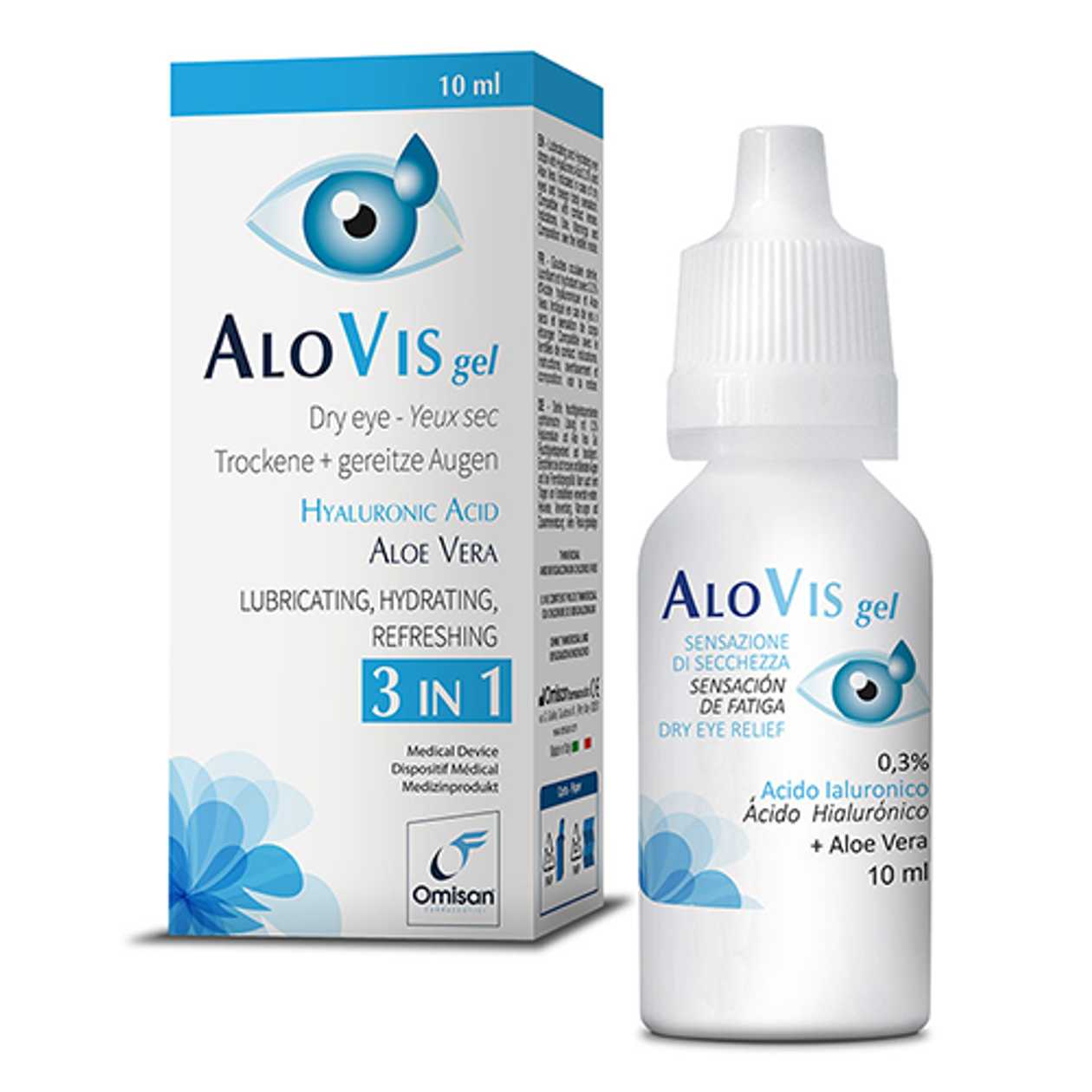 Aloe Vera Gel Eye Drops 10ml Bottle #1
