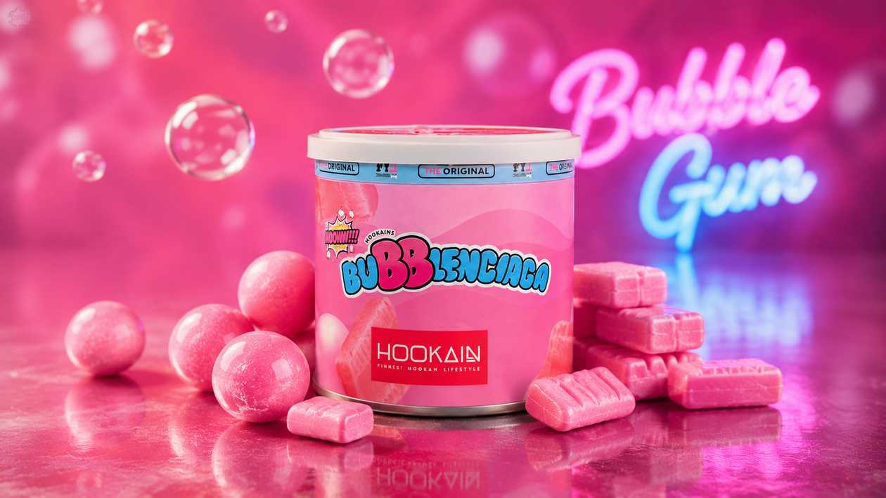 Hookain 200qr Bubblenciaga (Rəngli Saqqız)