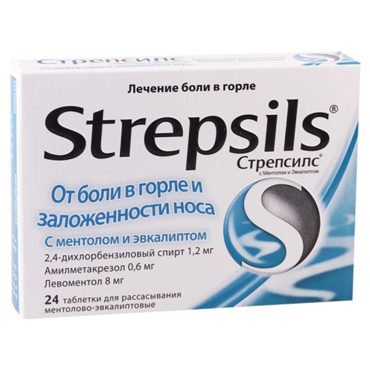 Strepsils Menthol and Eucalyptus Lozenges #24