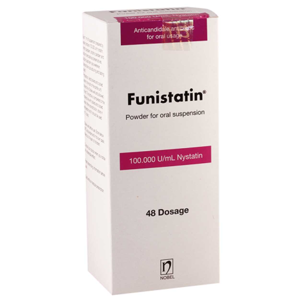 Funistatinin Powder for Suspension Preparation 100000 SE/1 mL 48 Doses Bottle #1