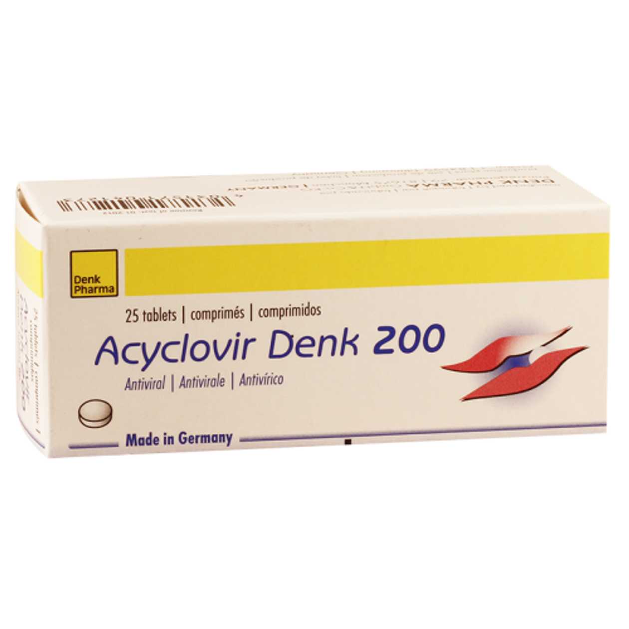 Acyclovir Denk 200mg Tablets #25