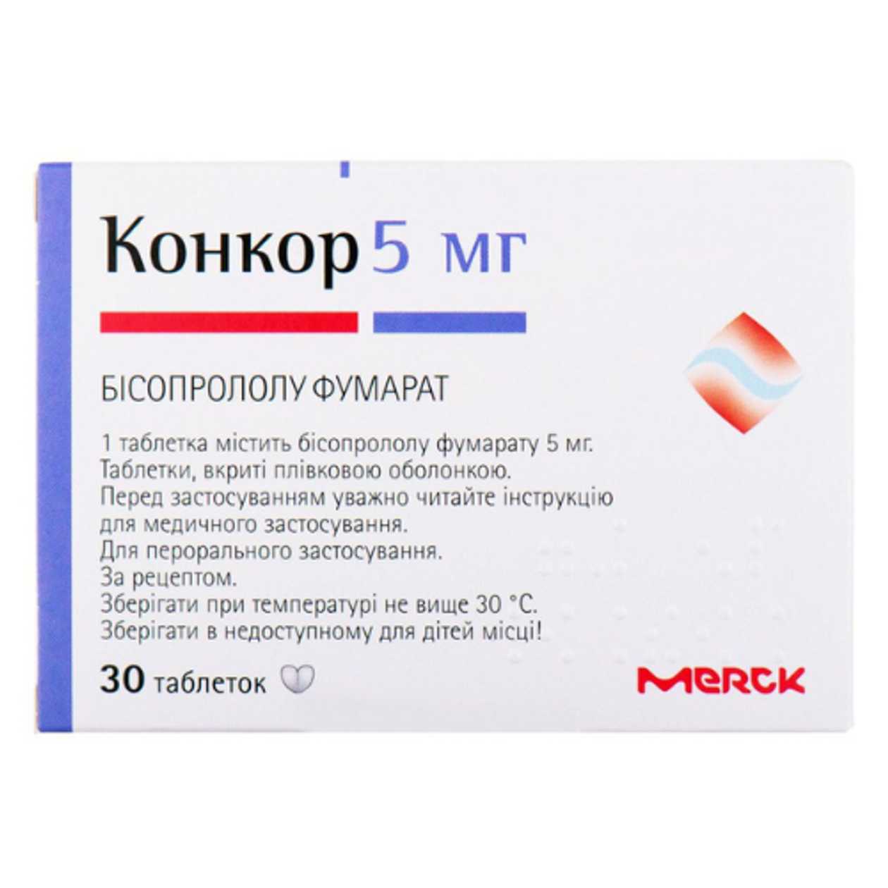 Concor Tablet 5mg #30