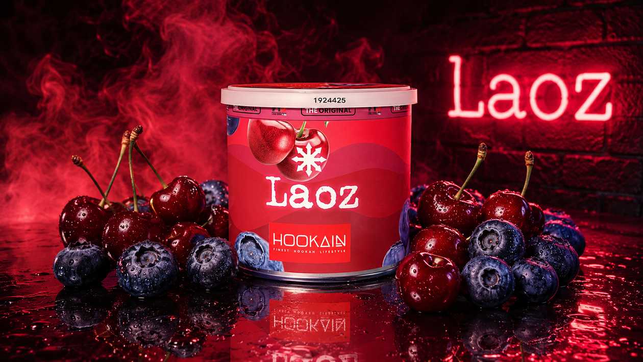 Hookain 200qr Laoz (Qaragilə & Vişnə)
