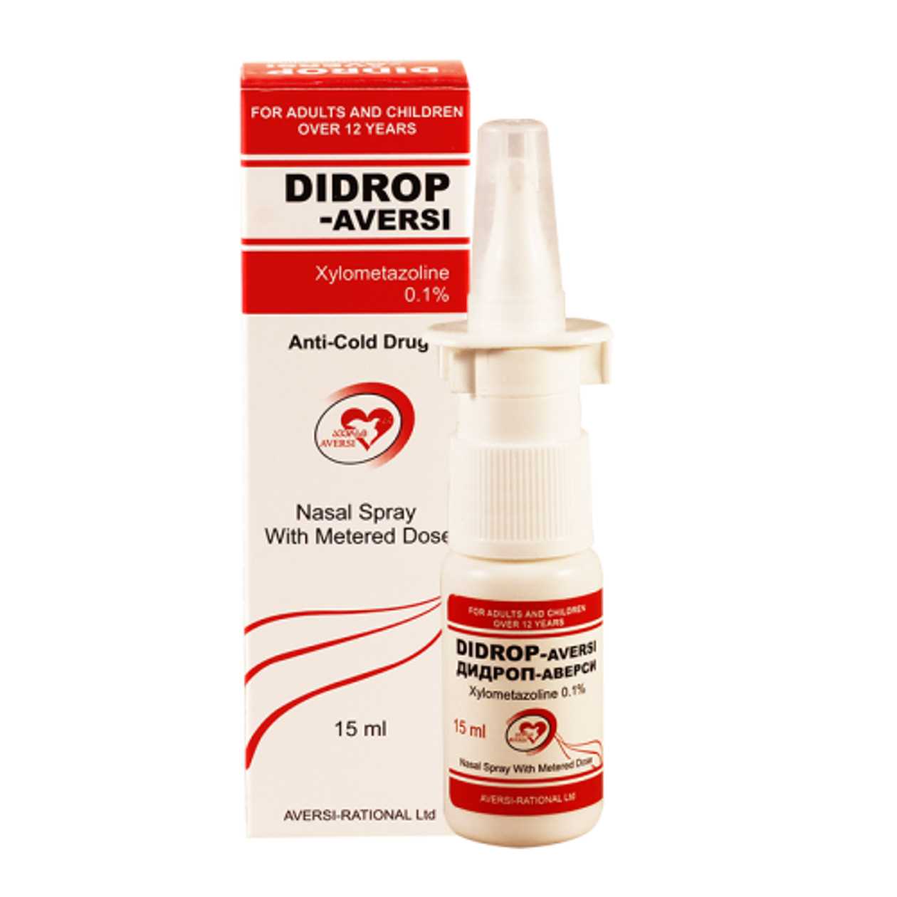Didrofi Nasal Spray 0.1% 15ml Bottle #1
