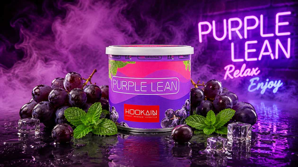Hookain 200qr Purple Lean (Üzüm & Nanə)