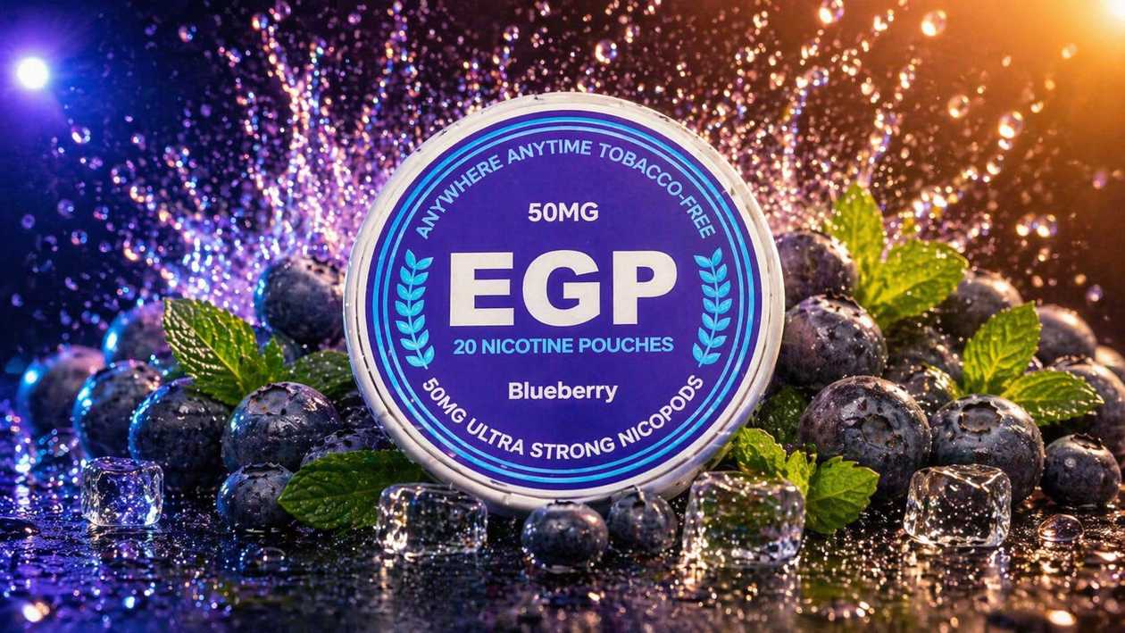EGP Blueberry 50mg Nicopods