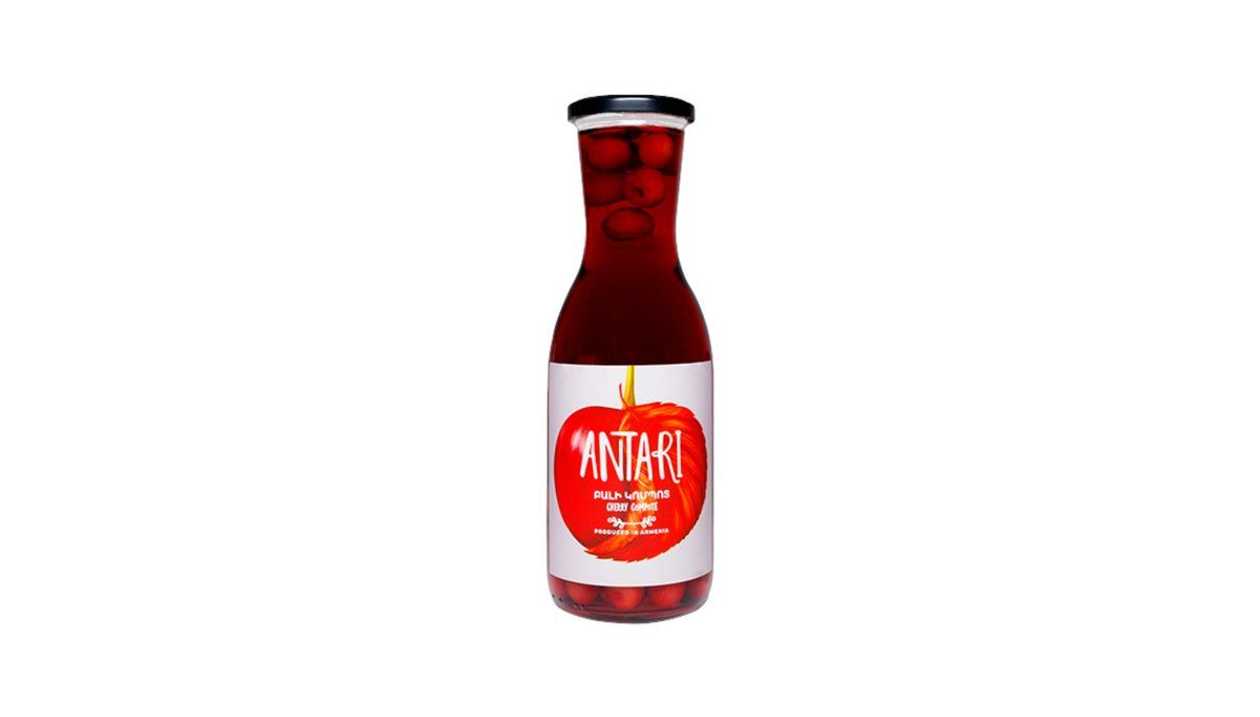Compote "Antari" cherry 1100g (Box 6)