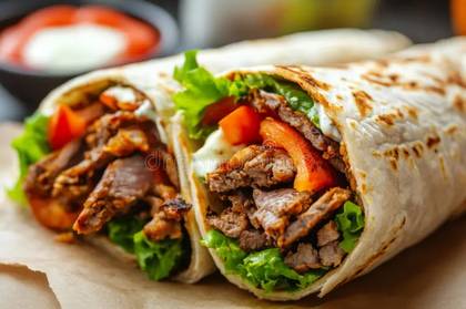 Doner kebab wrap (Chicken)