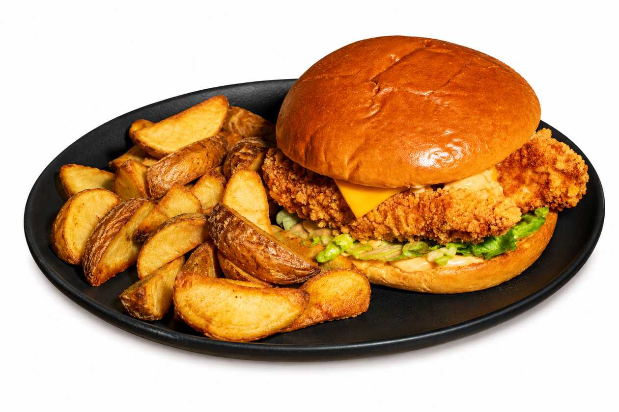 Meniu Crispy Burger