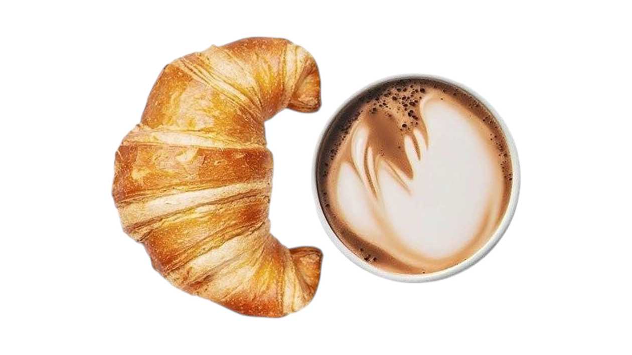 Hot drink + pastry