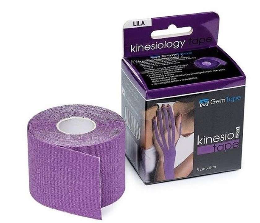 GM Kinesiology Tape 5cmx5m Purple