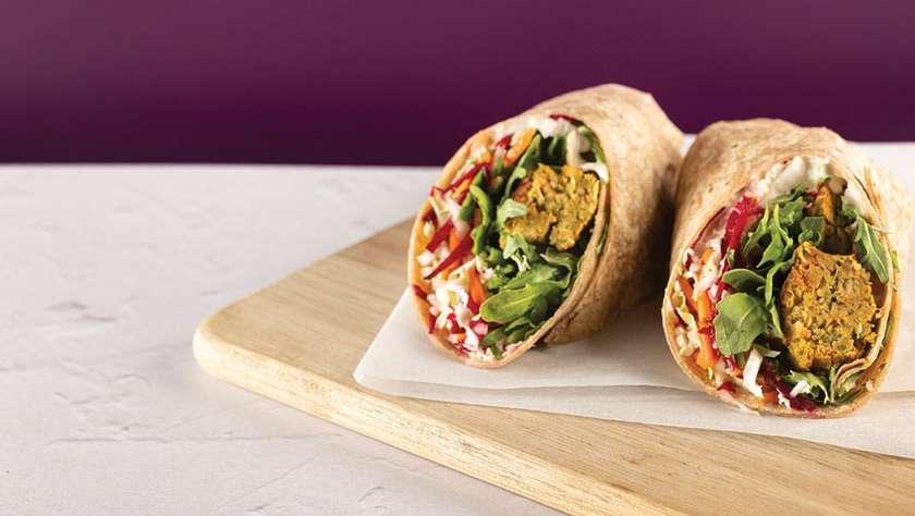 Falafel wrap
