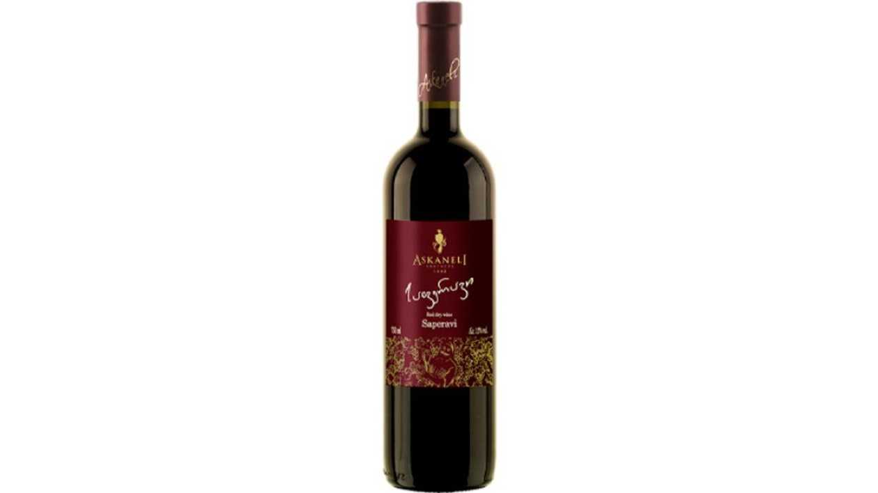 Saperavi Askaneli Bros Red Dry Wine 0.75L