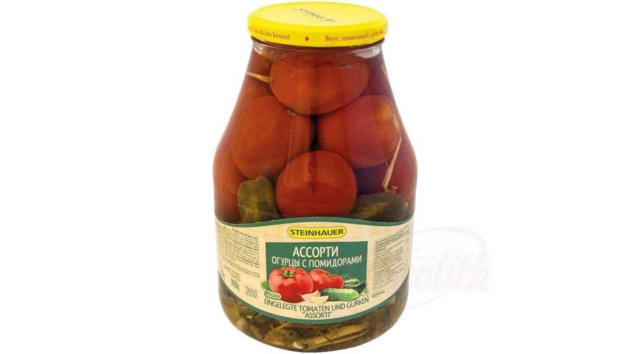 Marinated Tomatoes & Cucumbers Steinhauer - Assorti 2650ml