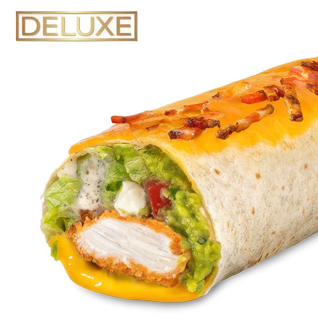 Bacon Cheesy Chicken Burrito