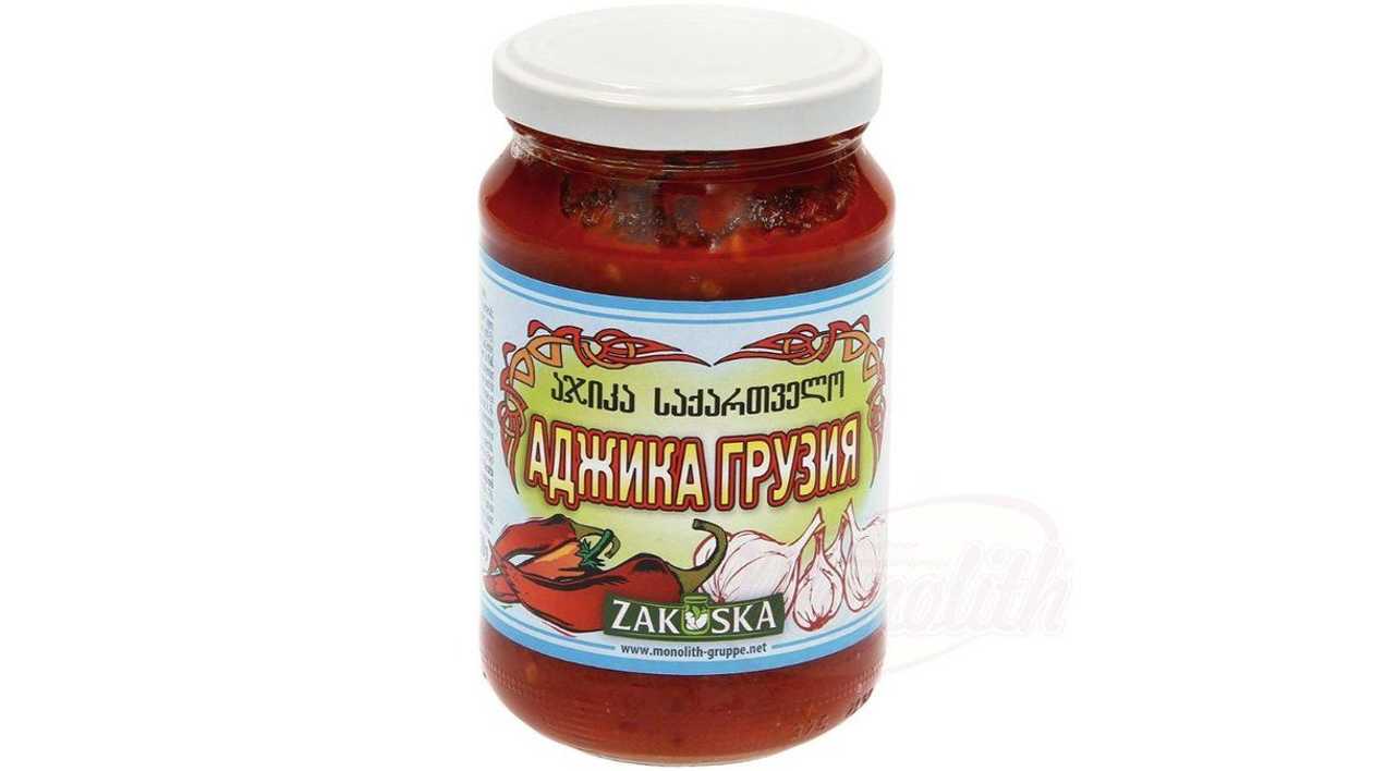 Chili Preparation With Garlic Adjika Gruzia 360g