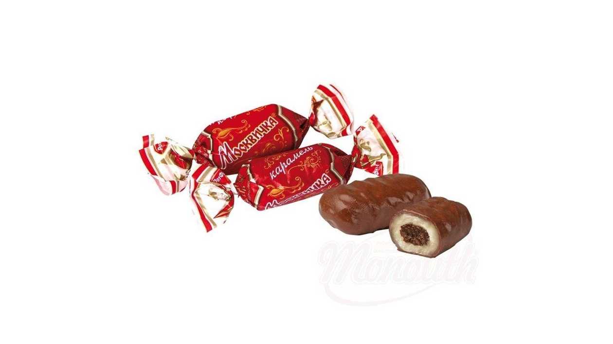 Caramels Rot Front - Mosvishka With 22% Filling - Chocolate Flavor In Cocoa Glaze 19% 200g