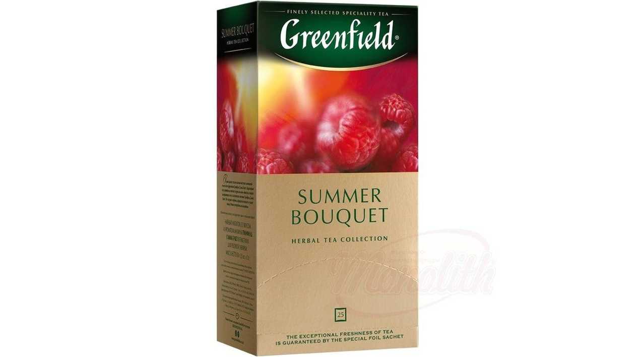 Fruit Tea Aromatised - Greenfield Summer Bouquet 50g