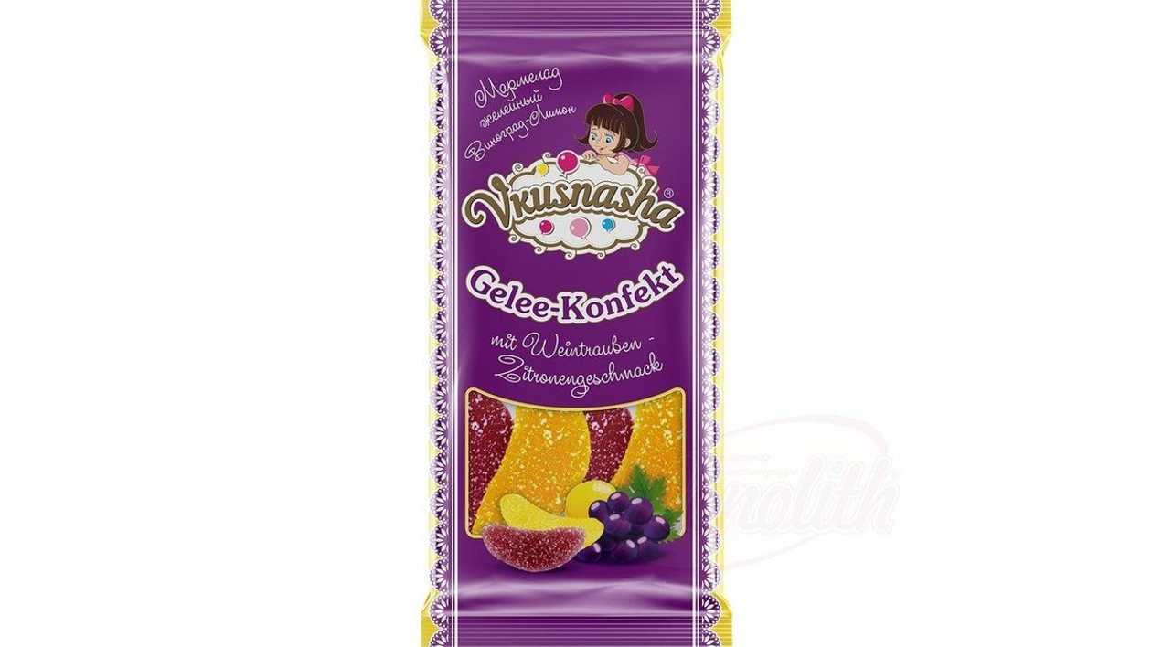 Grape & Lemon Flavoured Vkousniasha Jelly Confection 200g