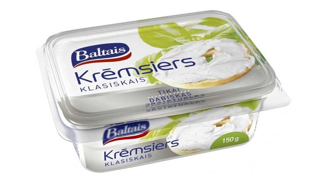 Cream Cheese Baltais 150g
