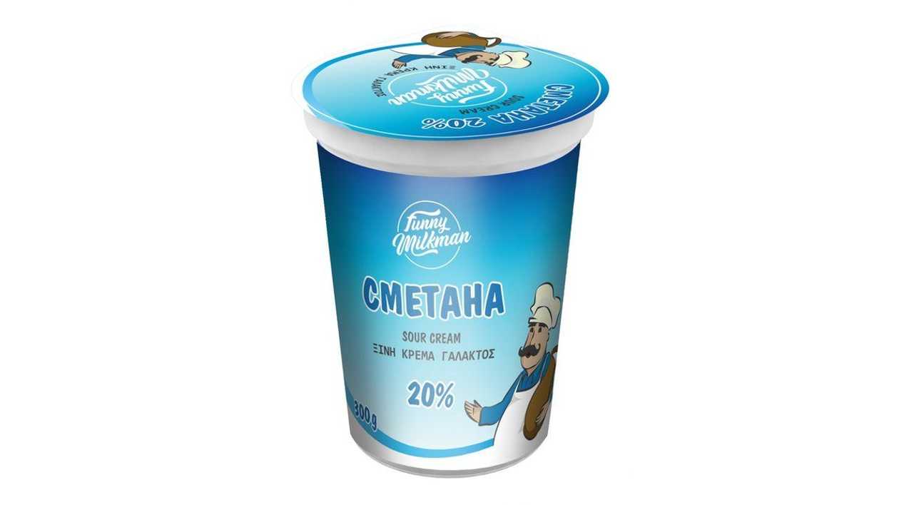Sour Cream-Smetana Funny Milkman 20% 300g
