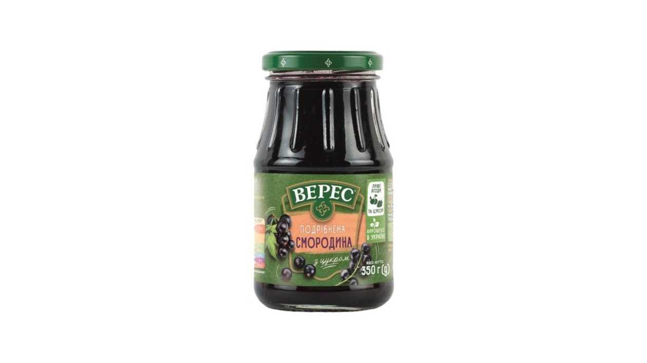 Chernaya Smorodina "Veres" S Saxarom 350G (Box 12)