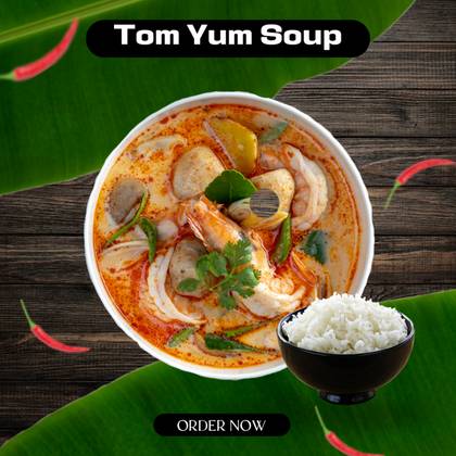 Tom yum veg