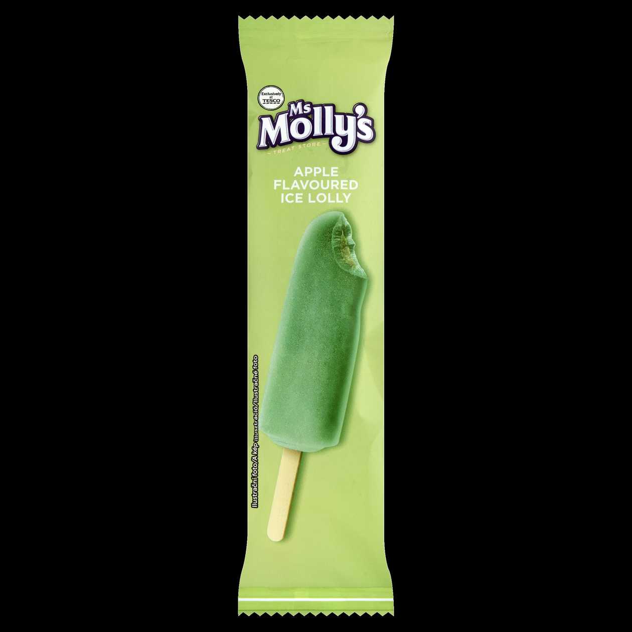 Ms Molly's Mražený krém vodový s jablečnou příchutí s jablečnou náplní 70ml