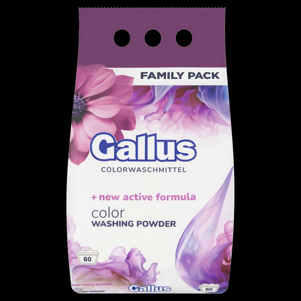 Gallus Color prací prášek 60 praní 3,6kg
