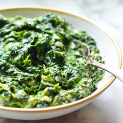 Creamed Spinach