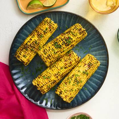 Char-Grilled Sweetcorn