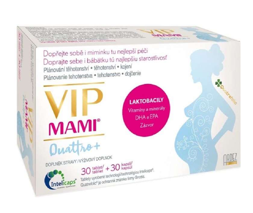 VIP Mommy Quattro+ 30 tablets + 30 capsules
