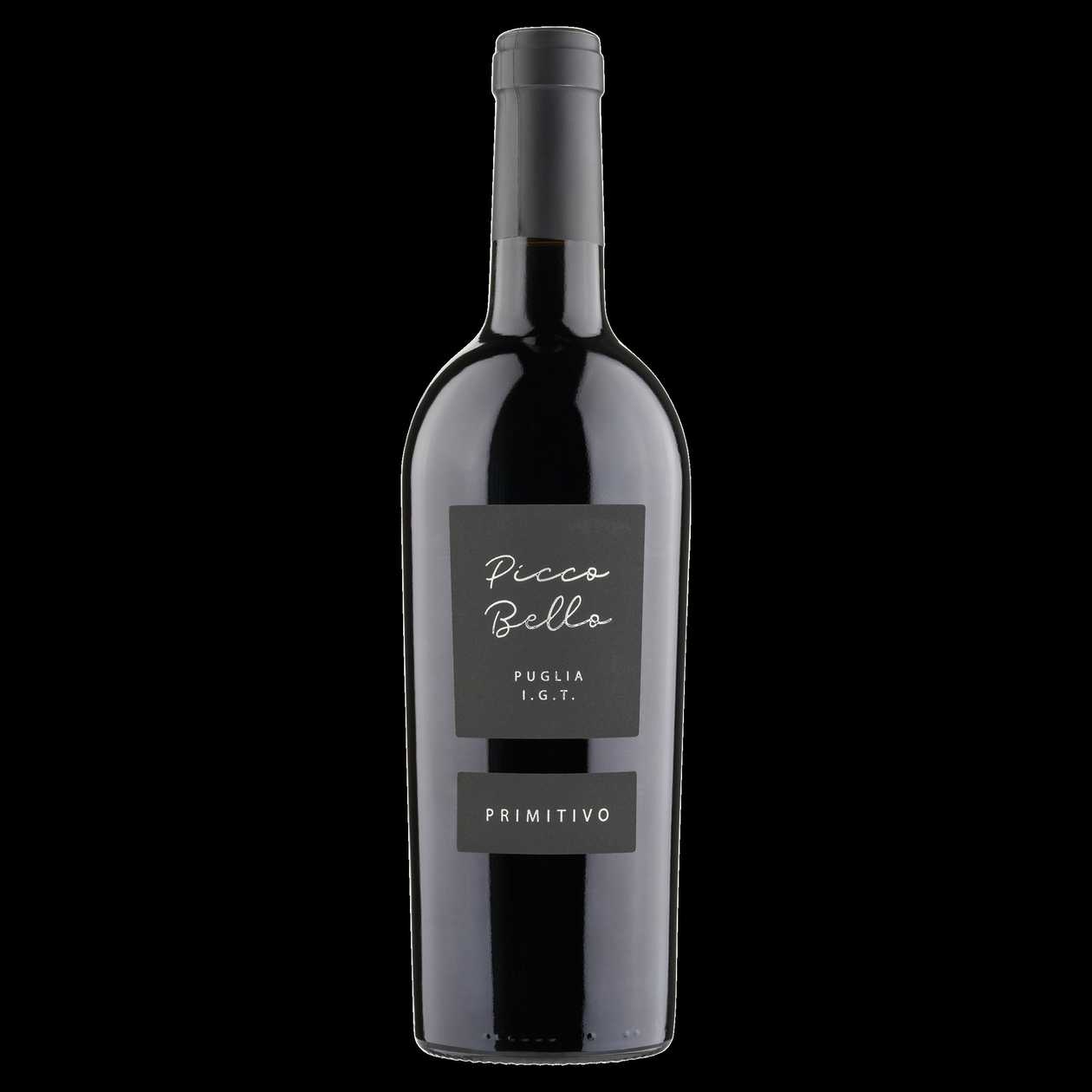 Picco Bello Puglia Primitivo červené víno polosuché 0,75l