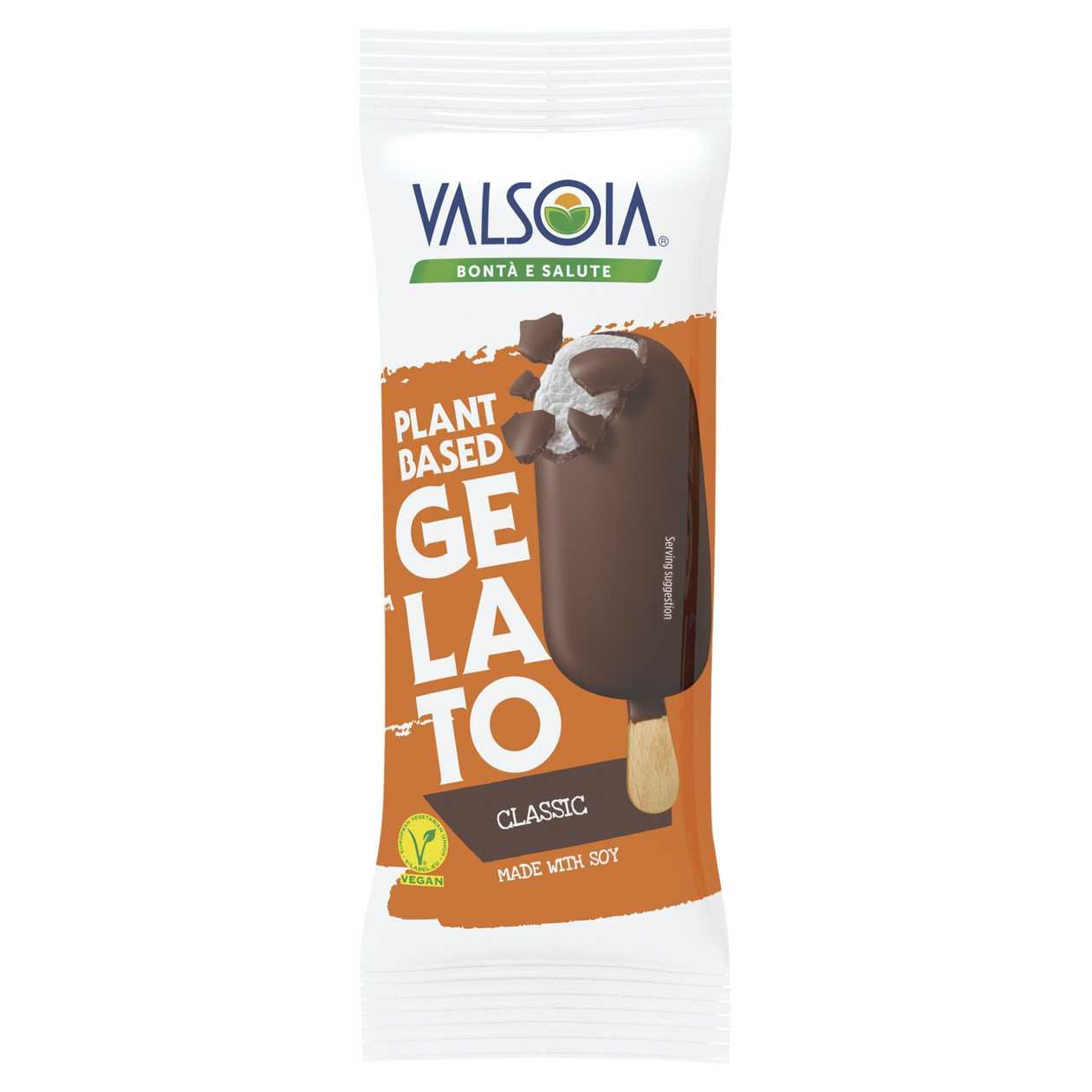 Valsoia Mražený krém na bázi rostlinných složek s čokoládou 120ml