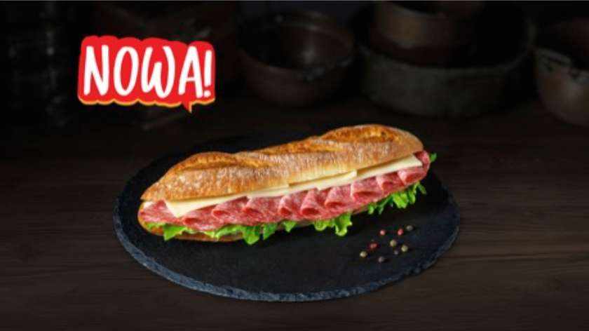 BAGIETKA Z SALAMI