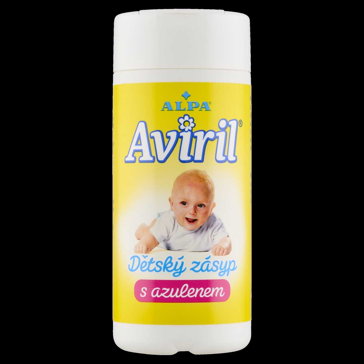 Alpa Aviril Dětský zásyp s azulenem 100g