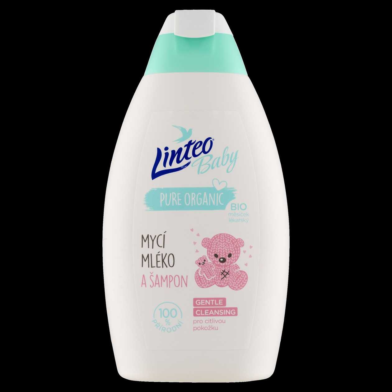 Linteo Baby Mycí mléko a šampon 425ml