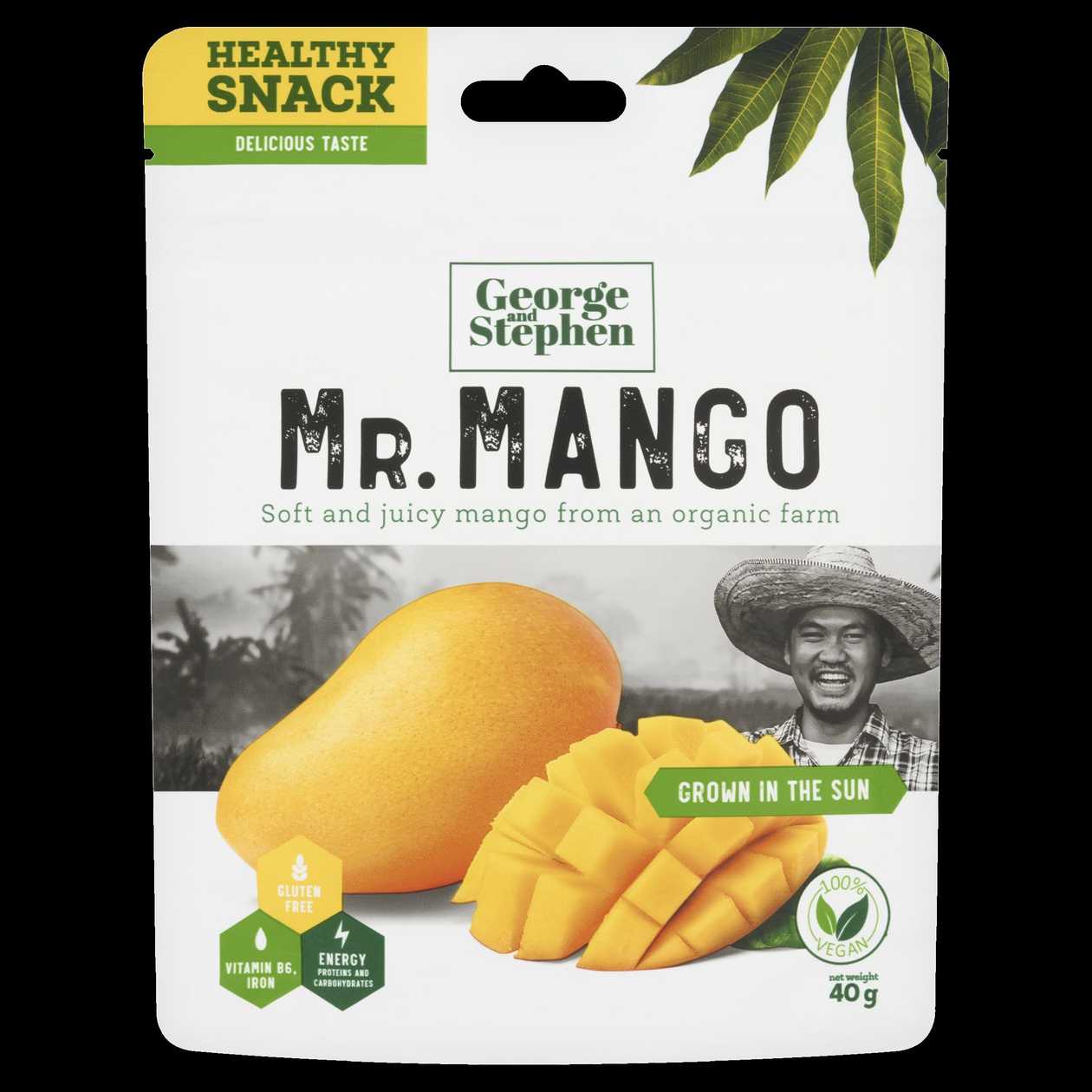 George and Stephen Sušené mango plátky přislazené cukrem 40g