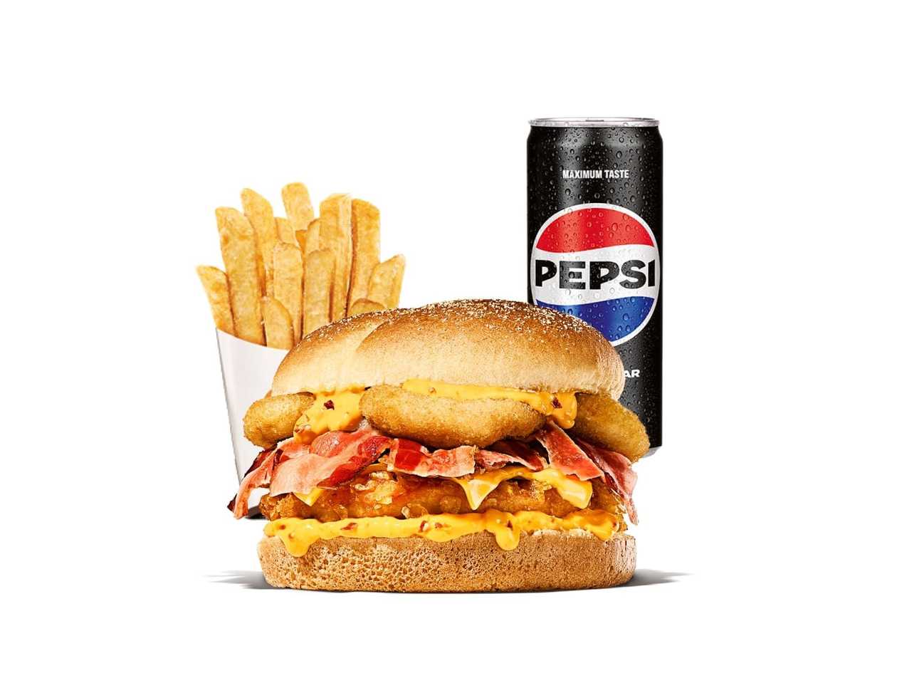Meniu Sir Bacon Chicken Burger