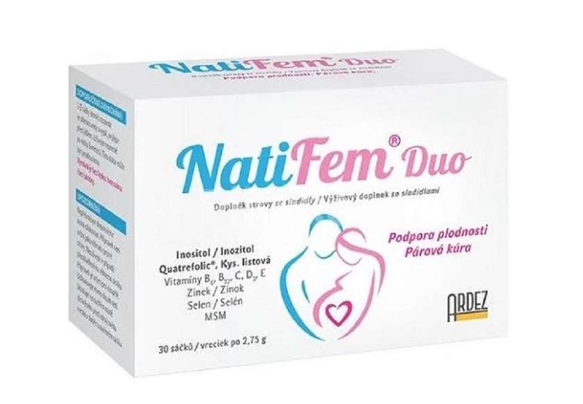 Natifem Duo food supplement 30x2.75g sachets
