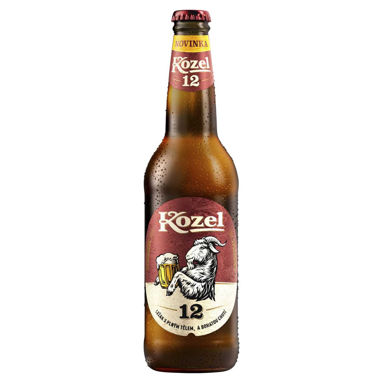 Velkopopovický Kozel 12 pivo ležák světlý 500ml