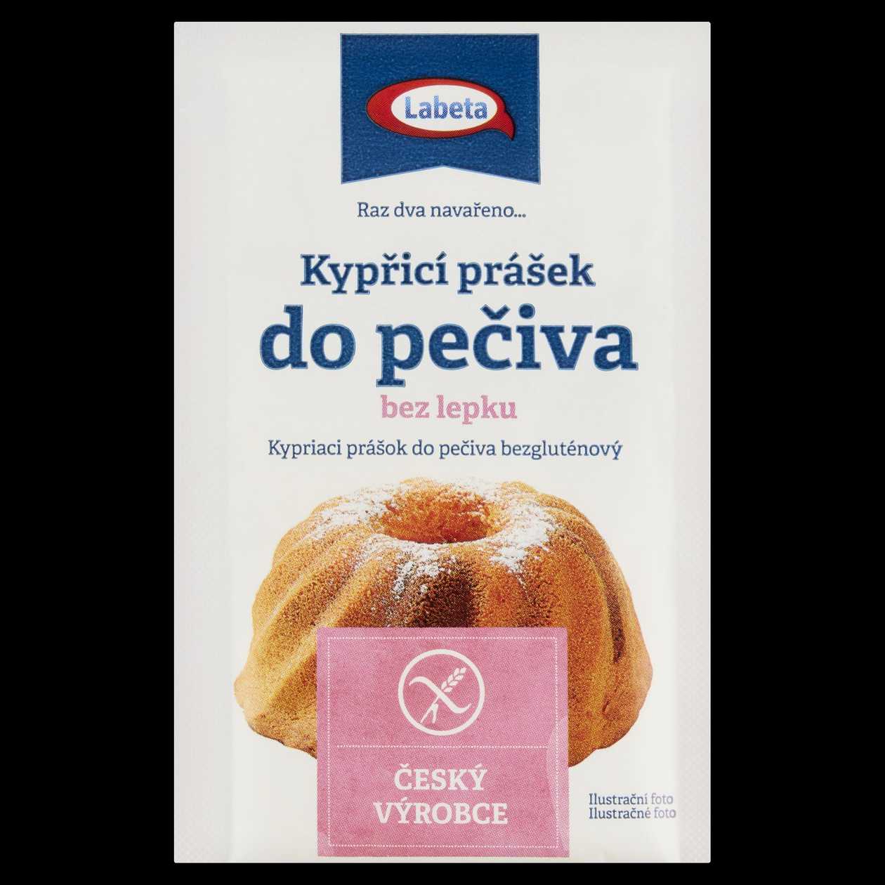 Labeta Kypřicí prášek do pečiva bez lepku 12g