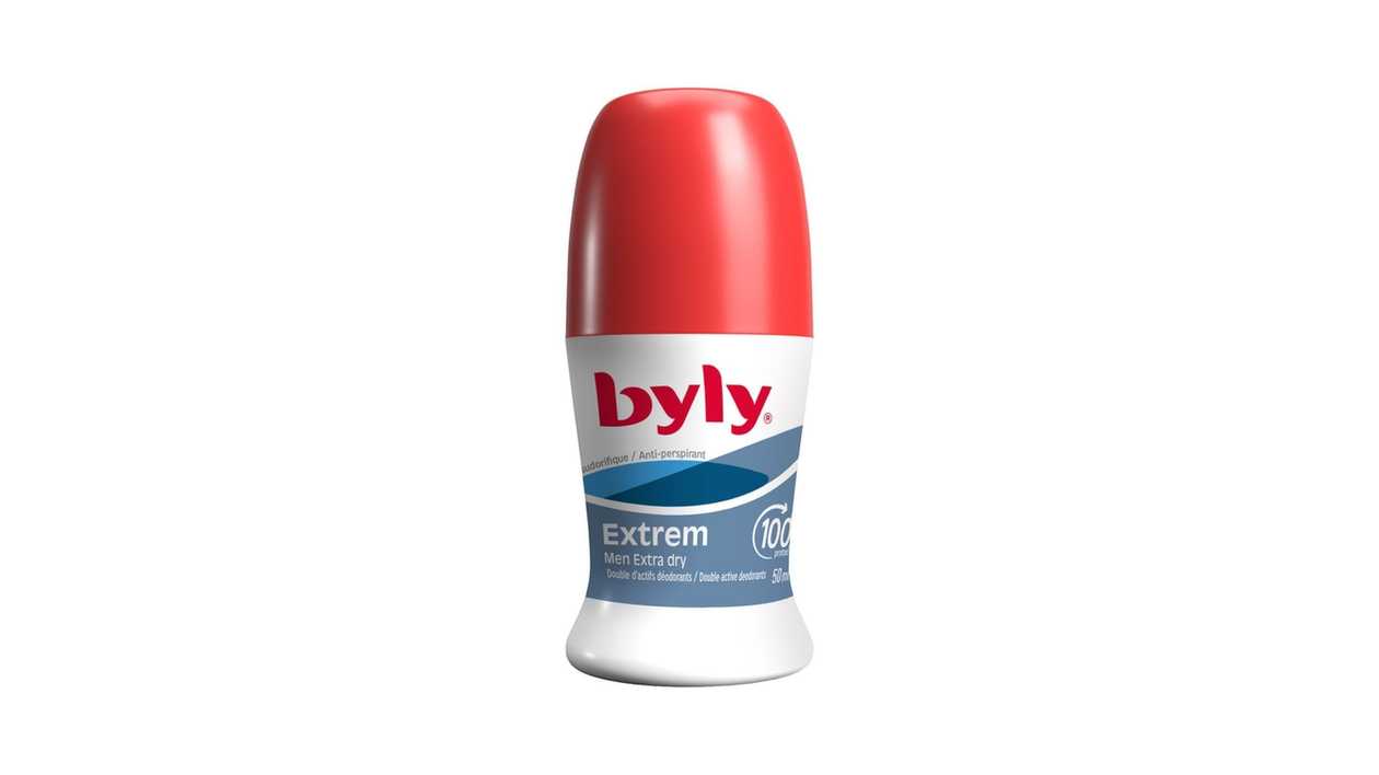 Byly Deodorant Roll-on Extreme Men Extra Dry, 50ml