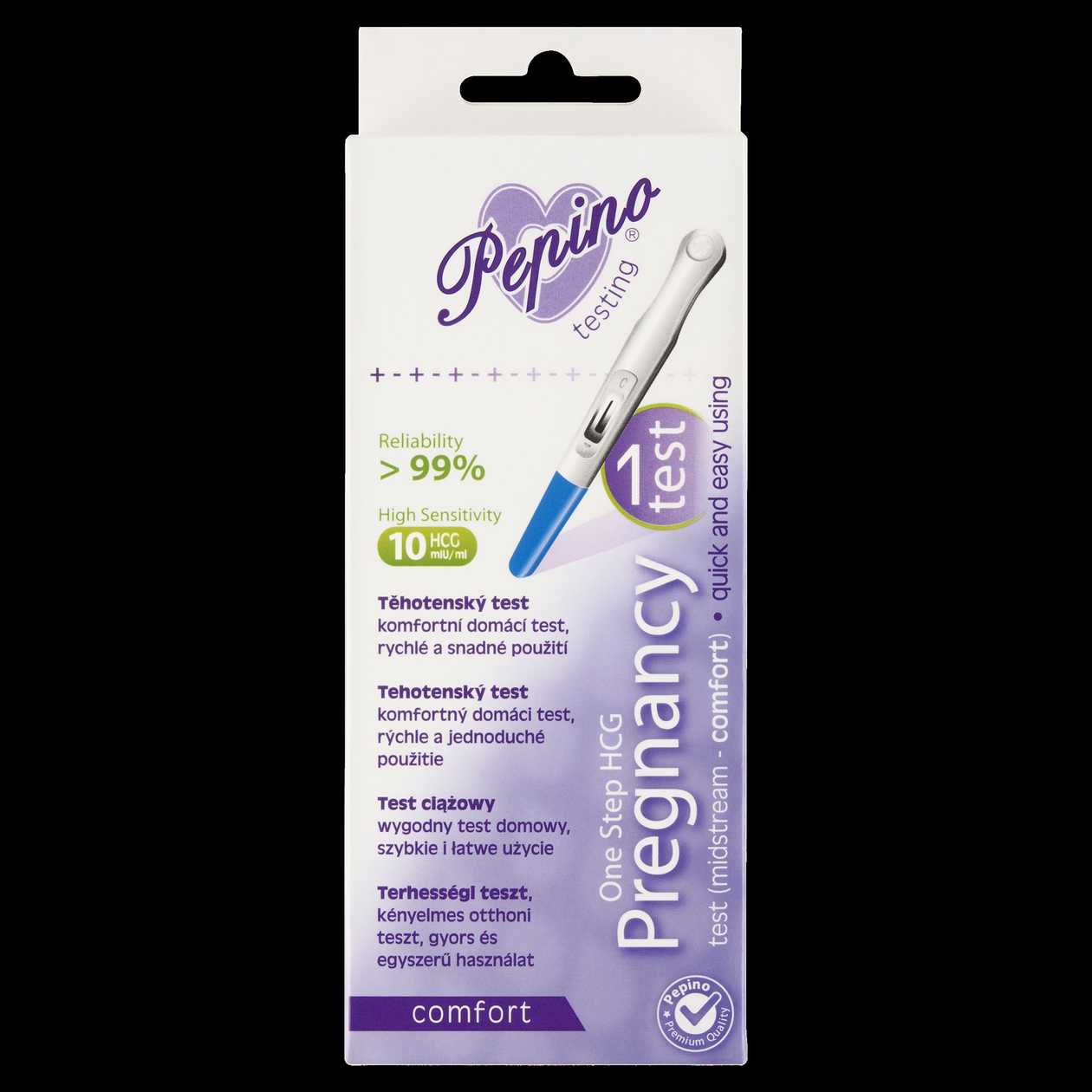 Pepino Těhotenský test 1 ks