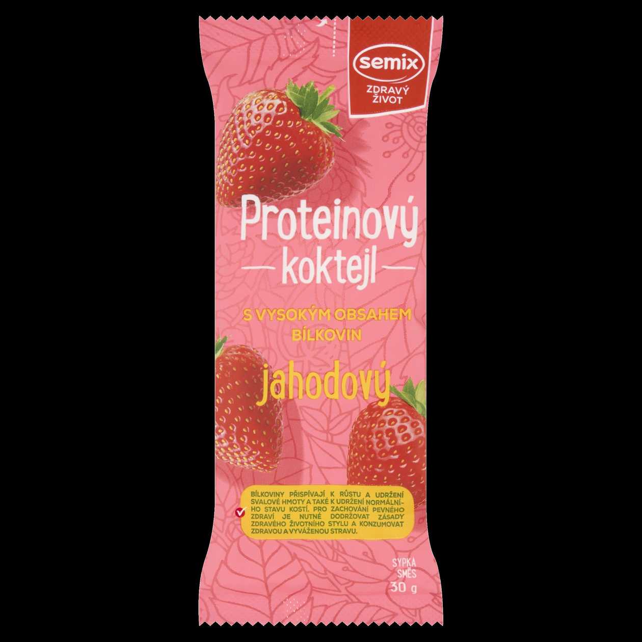 Semix Proteinový koktejl jahodový 30g