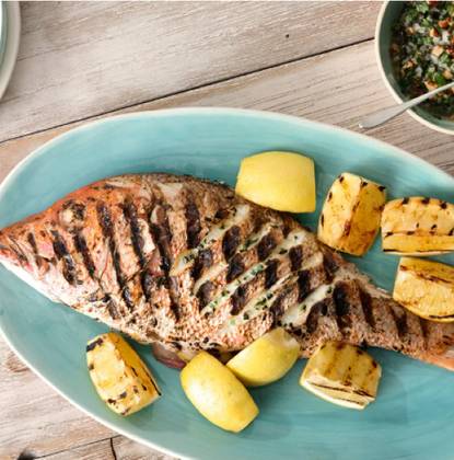Herbed Red Snapper