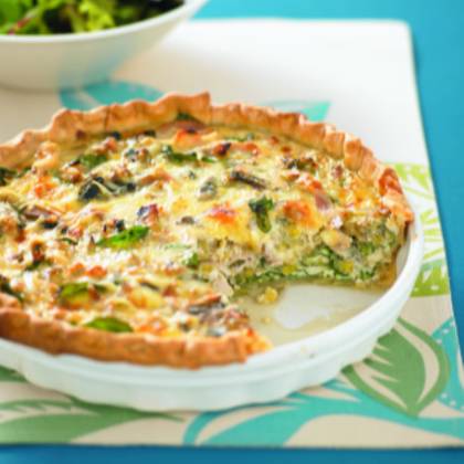 Chicken & Leek Quiche