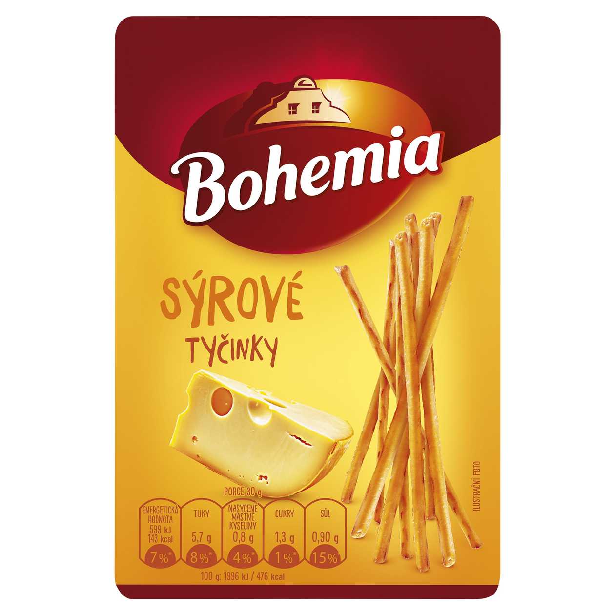 Bohemia Sýrové tyčinky 80g