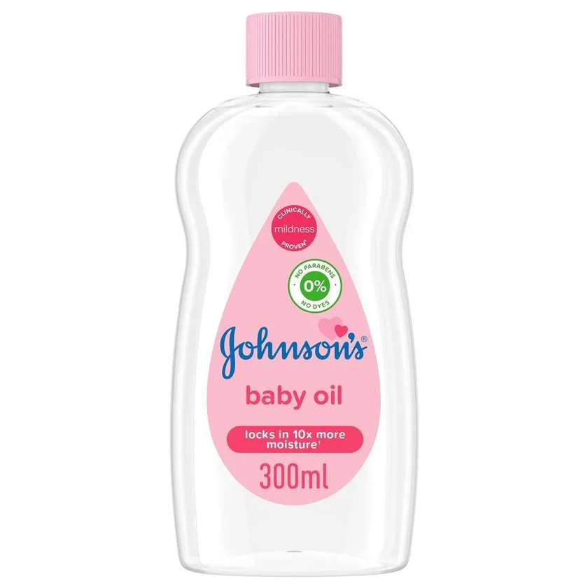 JOHNSON'S BABY OIL 300ML