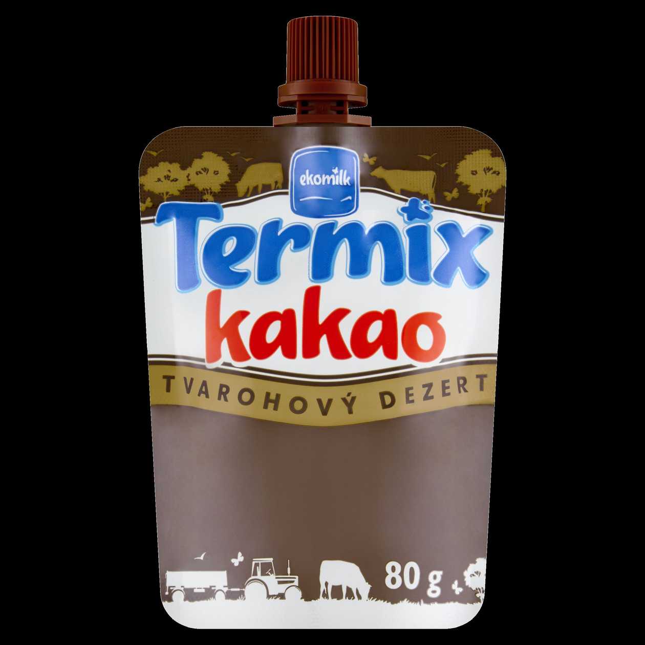 Ekomilk Termix tvarohový dezert kakao 80g